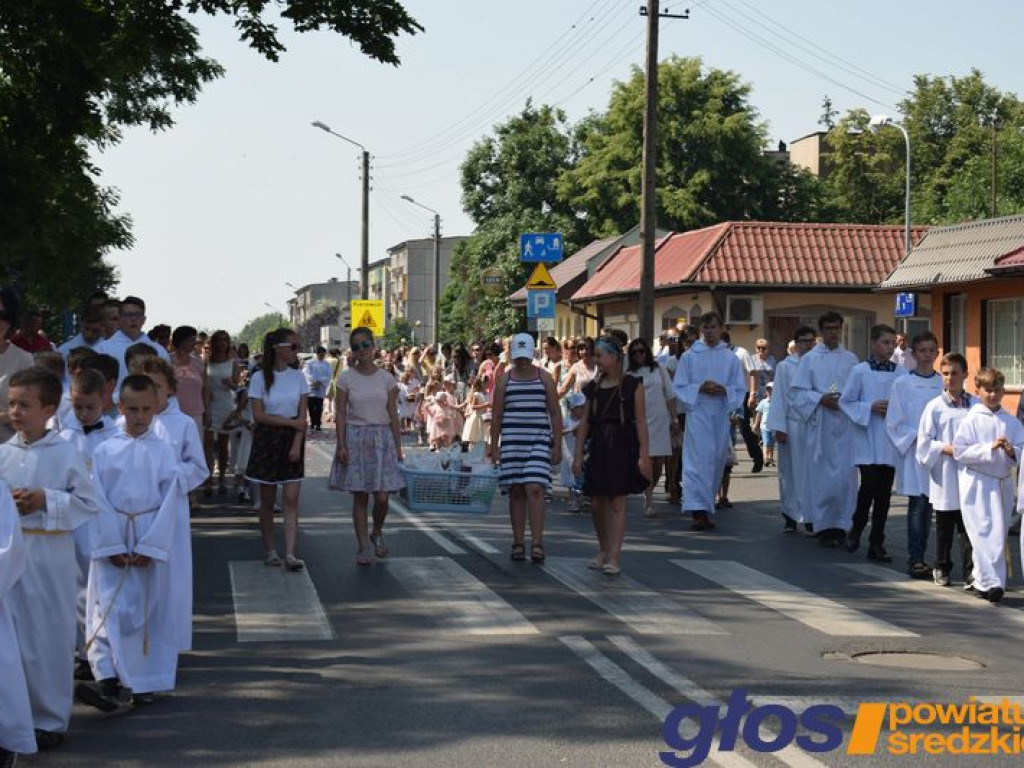Procesja Bożego Ciała  [ZDJĘCIA]