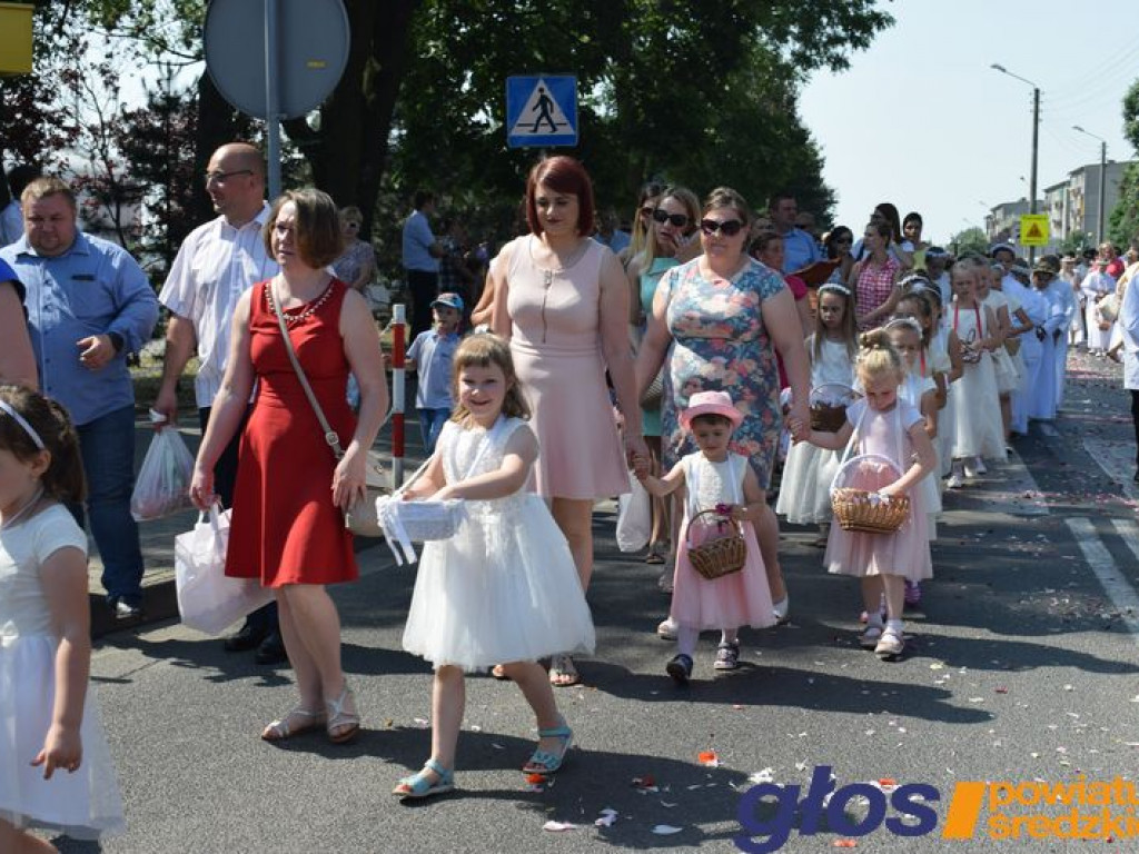 Procesja Bożego Ciała  [ZDJĘCIA]