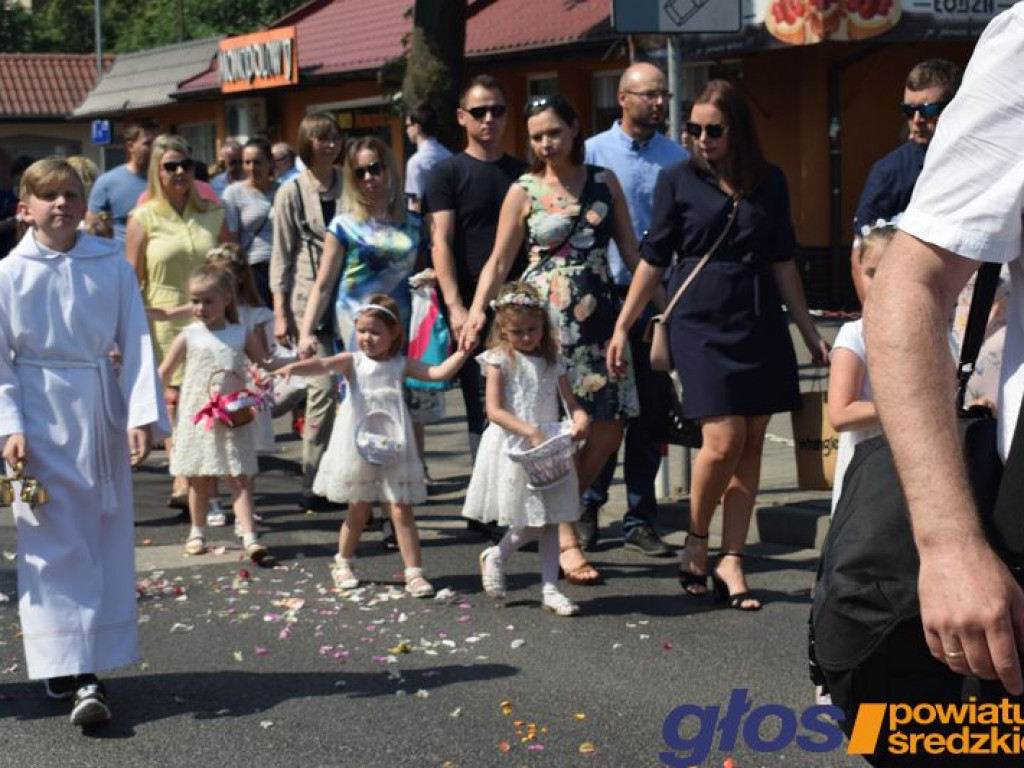 Procesja Bożego Ciała  [ZDJĘCIA]
