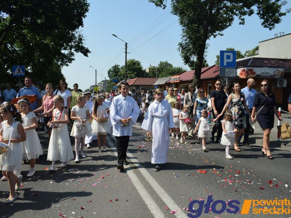 Procesja Bożego Ciała  [ZDJĘCIA]