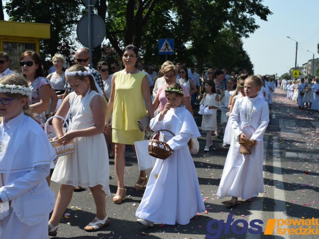 Procesja Bożego Ciała  [ZDJĘCIA]