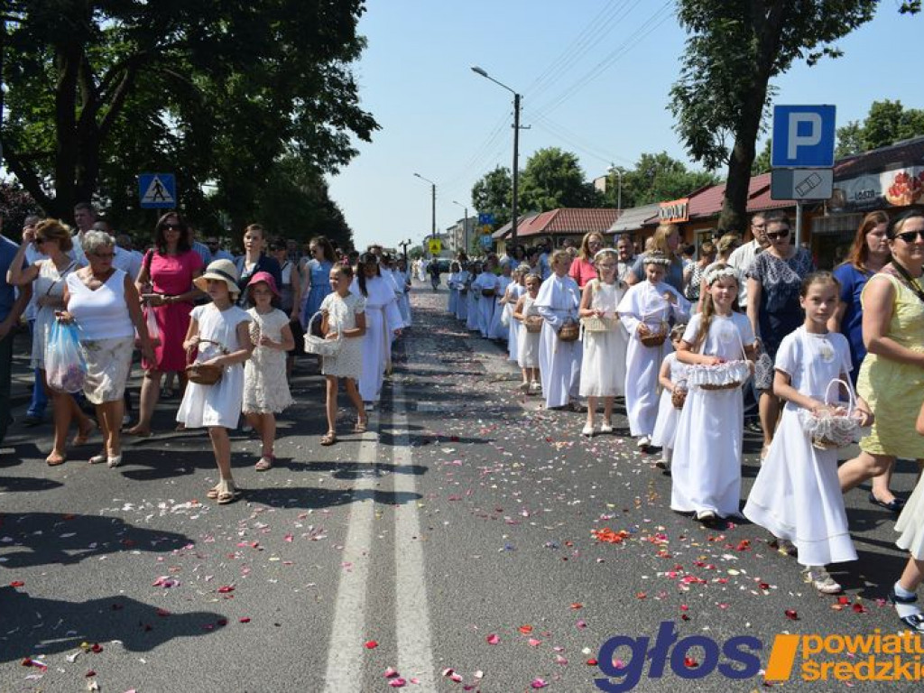 Procesja Bożego Ciała  [ZDJĘCIA]