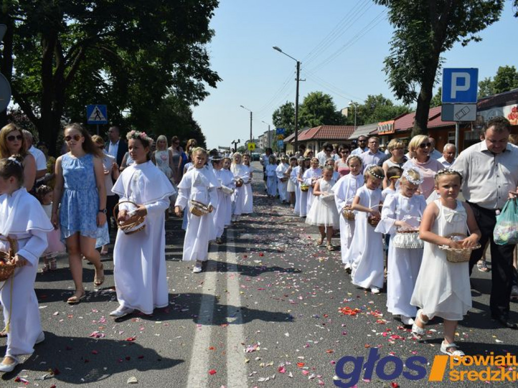 Procesja Bożego Ciała  [ZDJĘCIA]