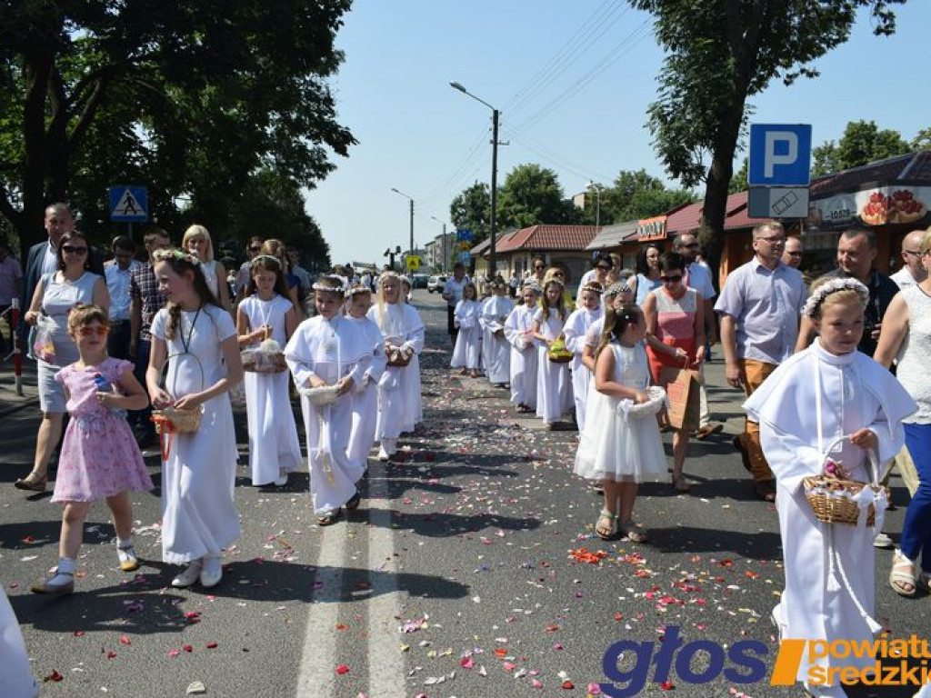 Procesja Bożego Ciała  [ZDJĘCIA]