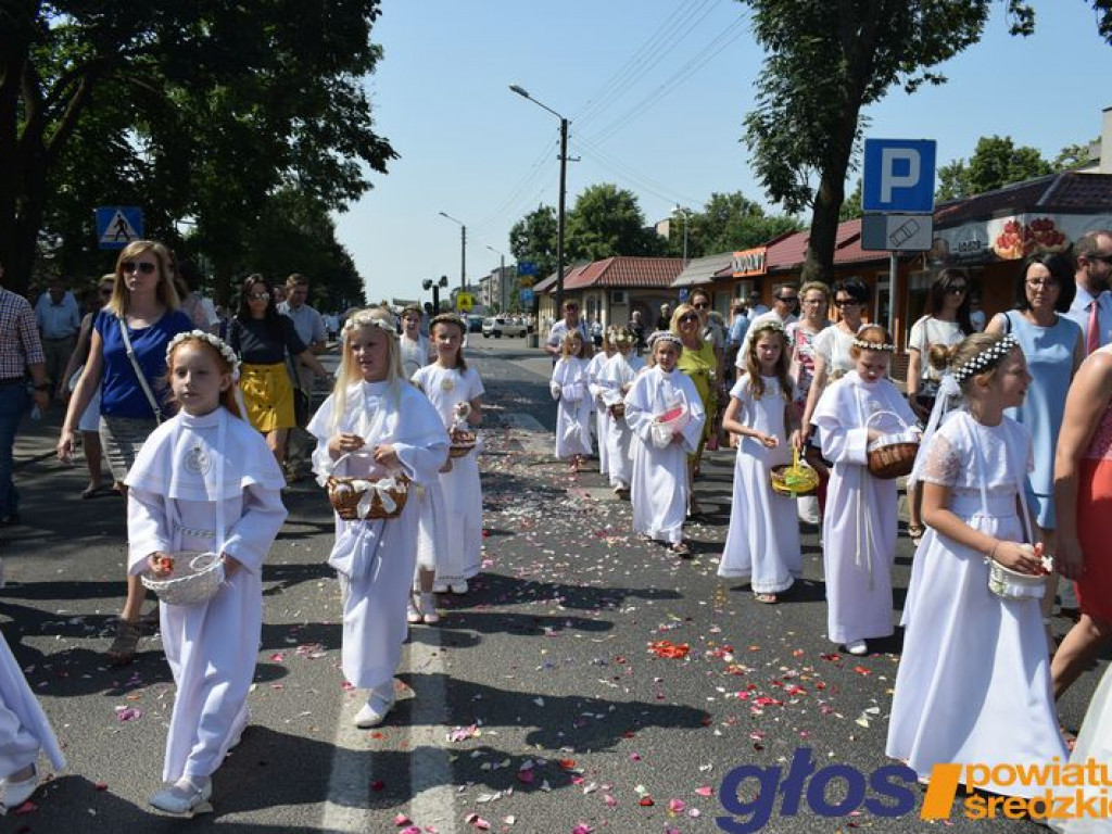 Procesja Bożego Ciała  [ZDJĘCIA]