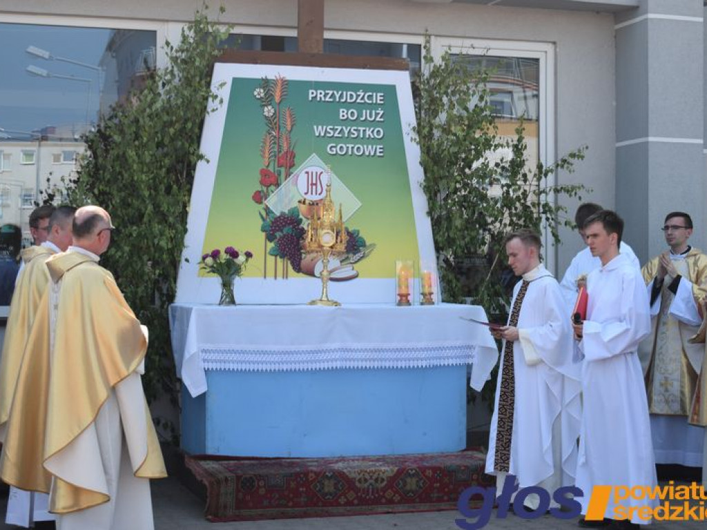 Procesja Bożego Ciała  [ZDJĘCIA]