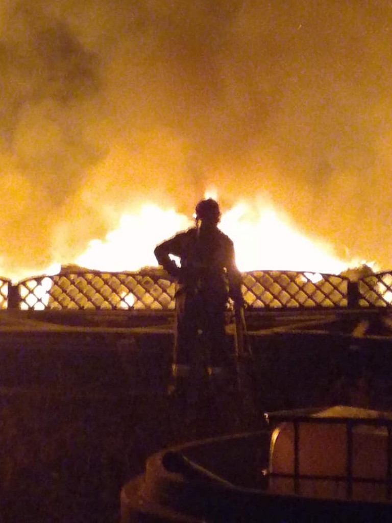 Kolejny pożar na wysypisku