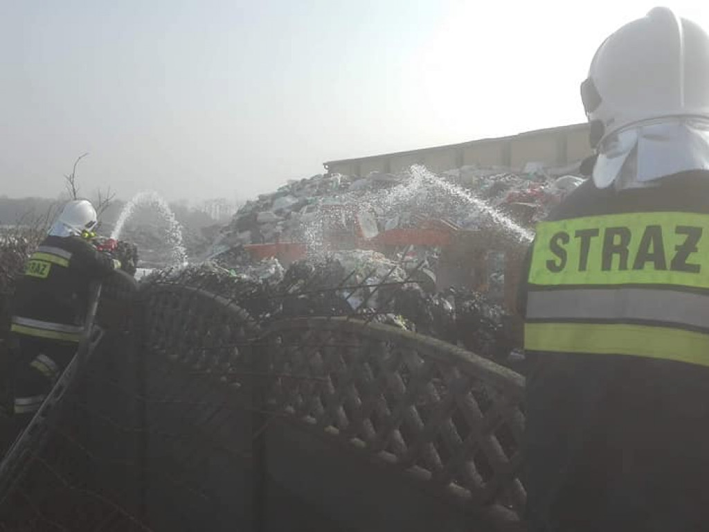 Kolejny pożar na wysypisku