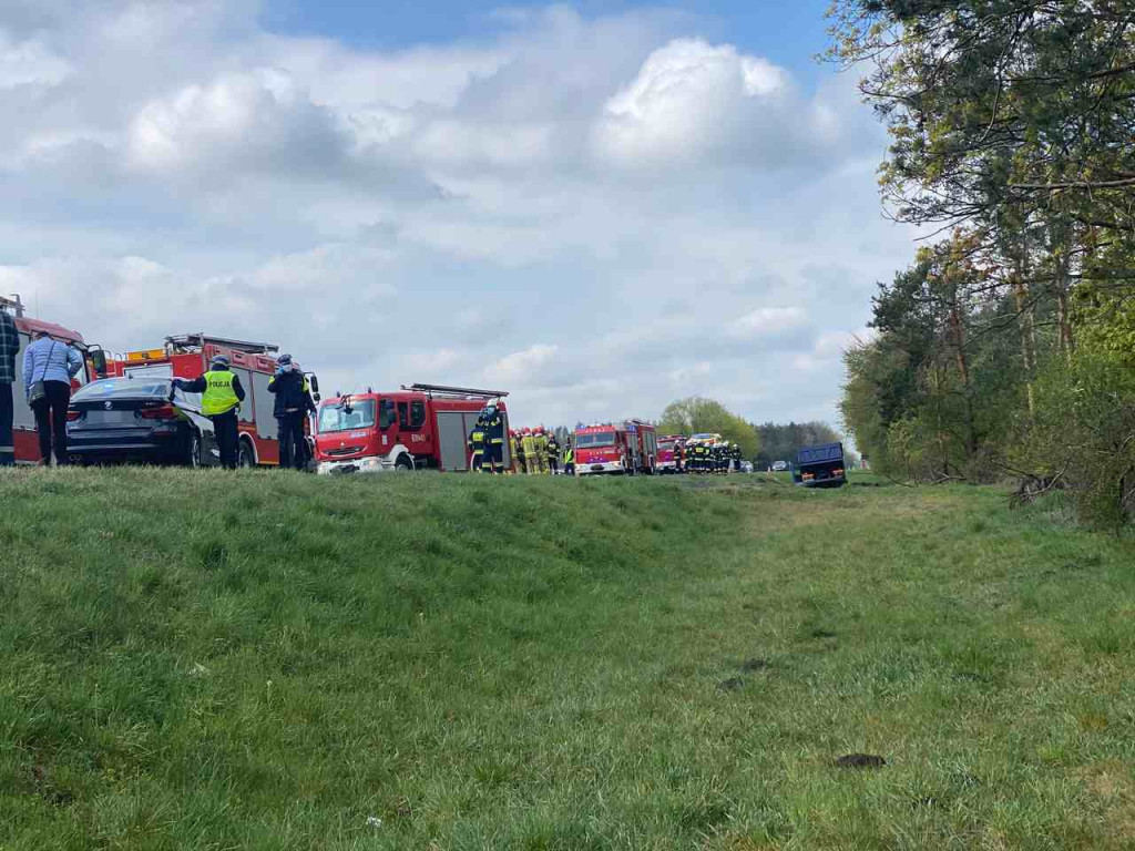 Czarne Piątkowo: Śmiertelny wypadek na krajowej piętnastce (zdjęcia)