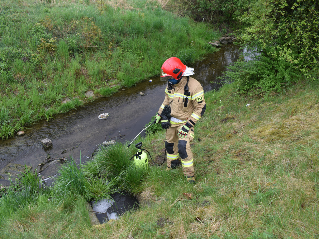 Środa: Interweniowali przy zanieczyszczonej Moskawie