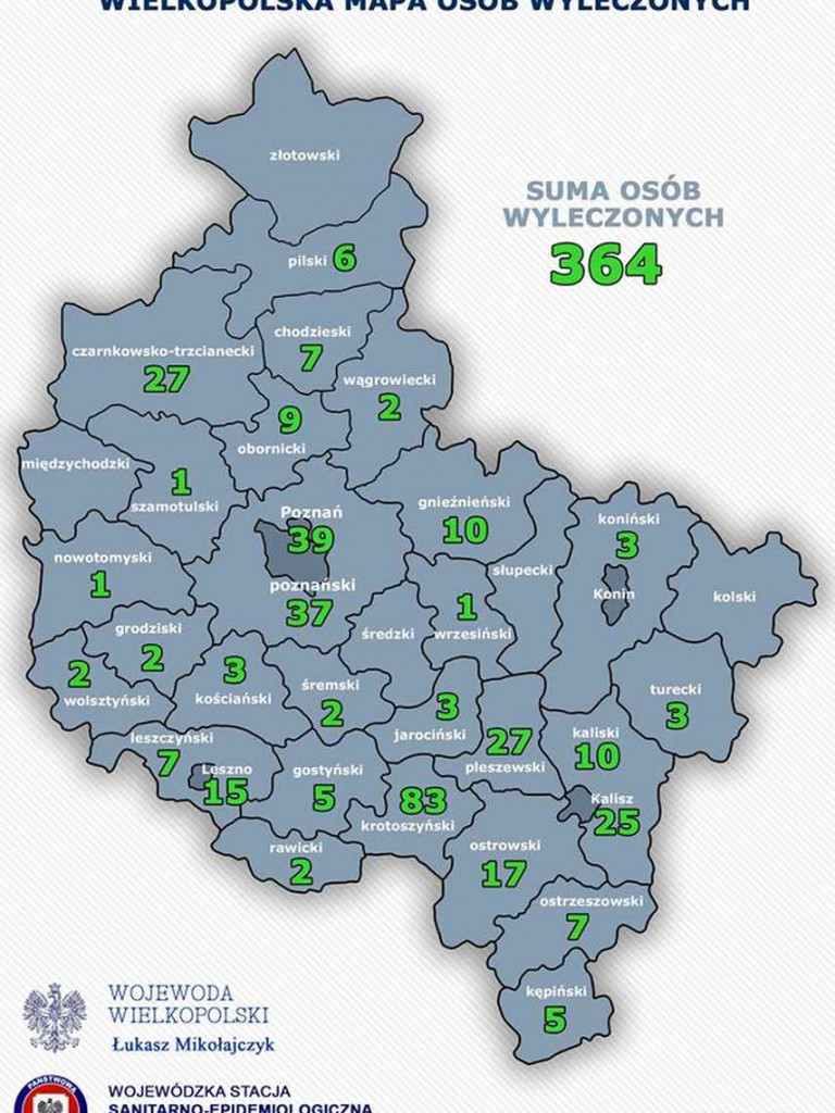 Koronawirus: Raport z Wielkopolski (5 maja)