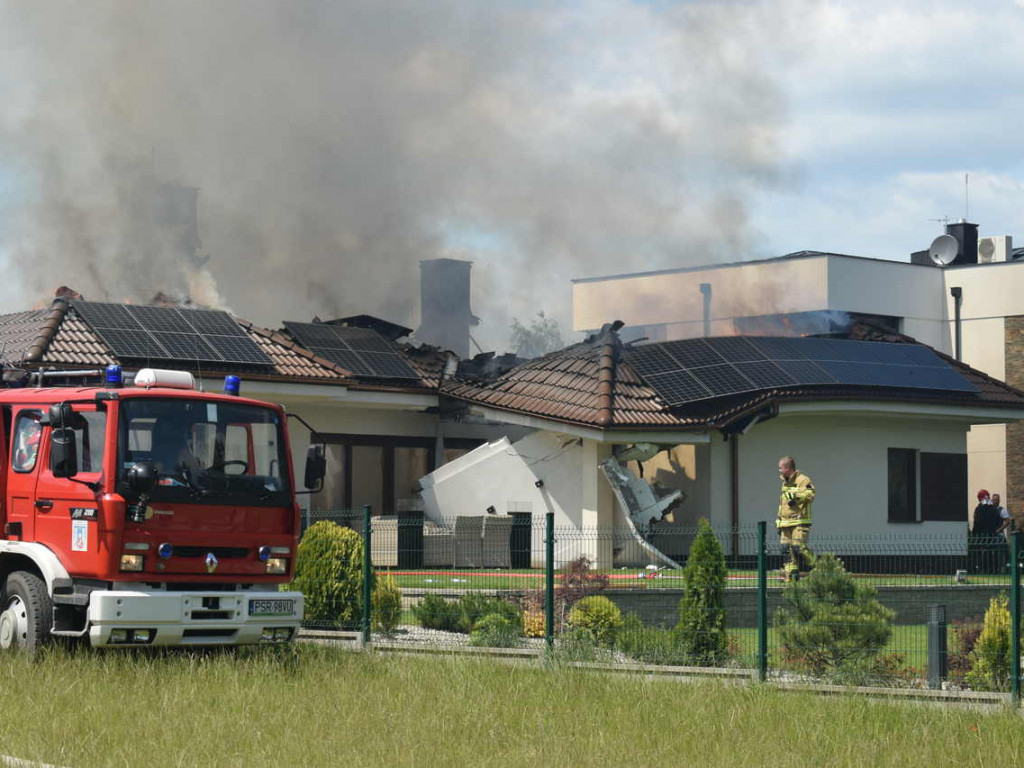 Środa: Spalił się dom jednorodzinny na Lazurowej (galeria)