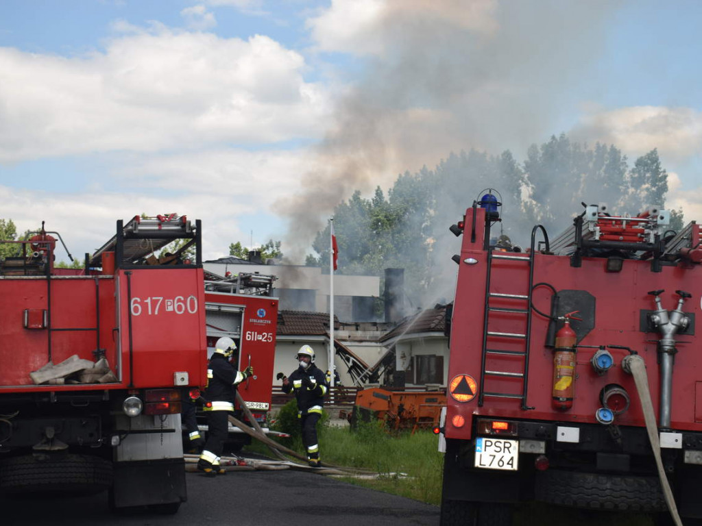 Środa: Spalił się dom jednorodzinny na Lazurowej (galeria)