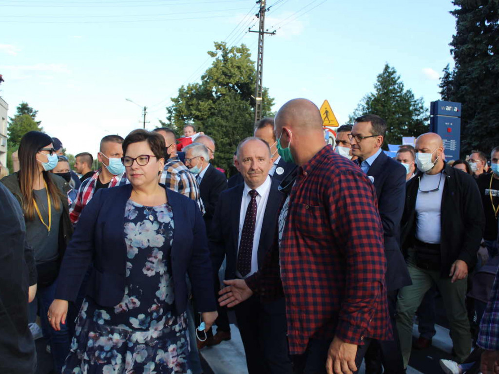 Środa: Duże emocje wokół odwiedzin premiera [galeria]