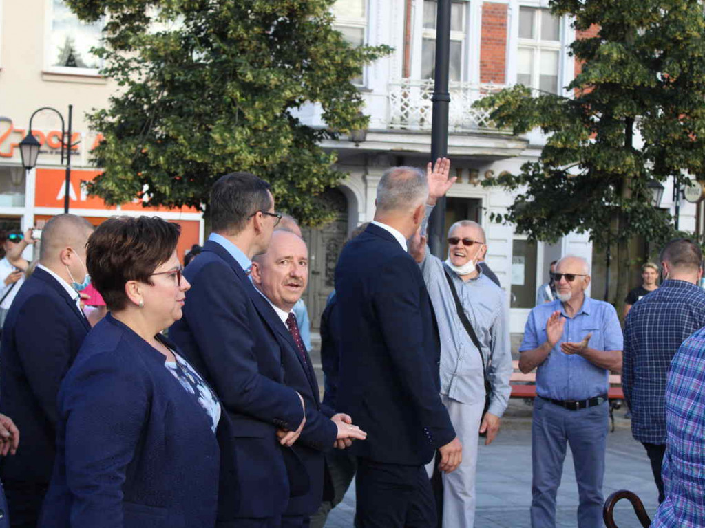 Środa: Duże emocje wokół odwiedzin premiera [galeria]
