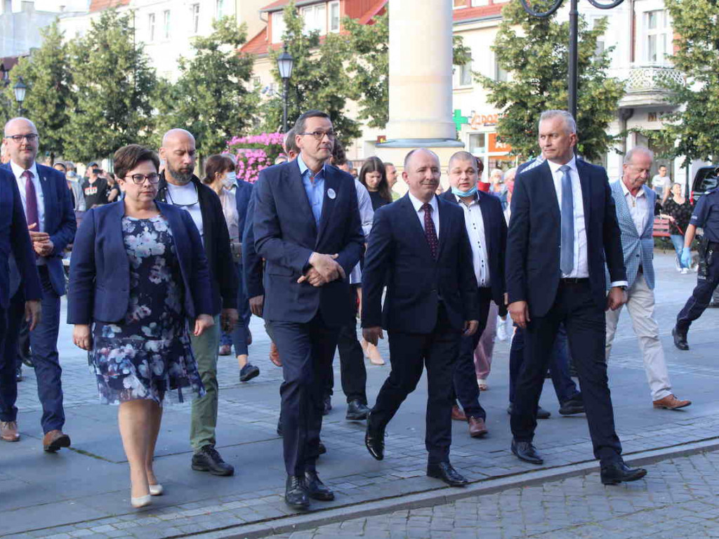 Środa: Duże emocje wokół odwiedzin premiera [galeria]