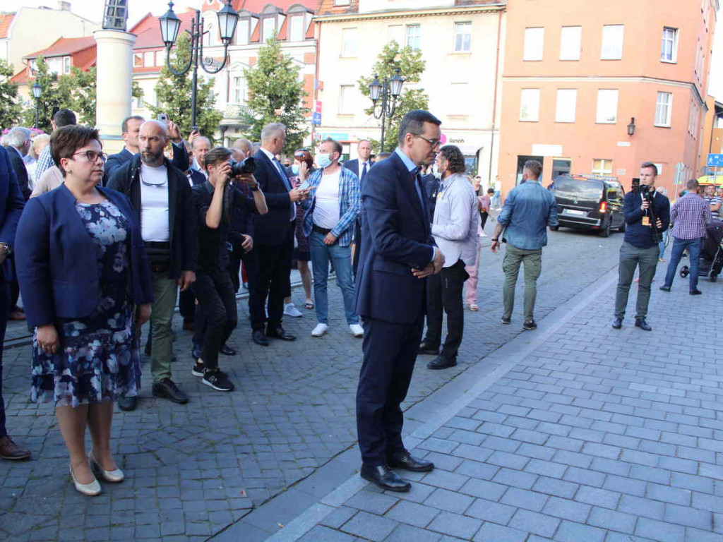 Środa: Duże emocje wokół odwiedzin premiera [galeria]