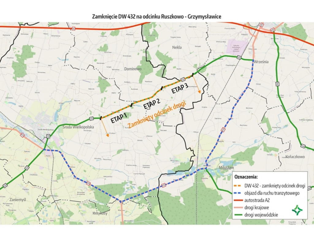 Pamiętajcie o drogowych utrudnieniach