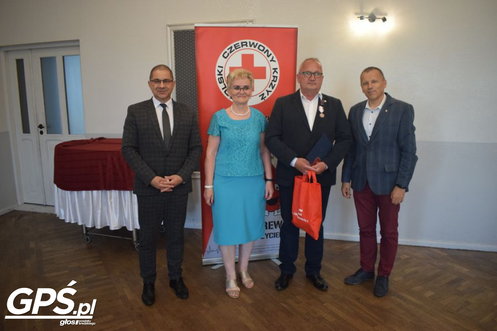 Odznaczyli zasłużonych krwiodawców