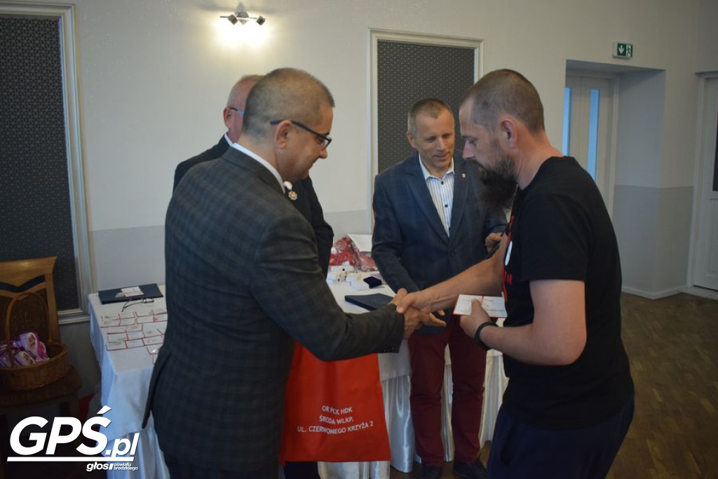 Odznaczyli zasłużonych krwiodawców