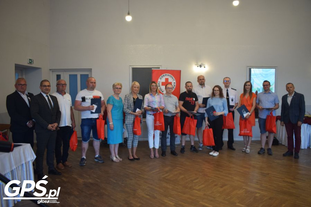 Odznaczyli zasłużonych krwiodawców