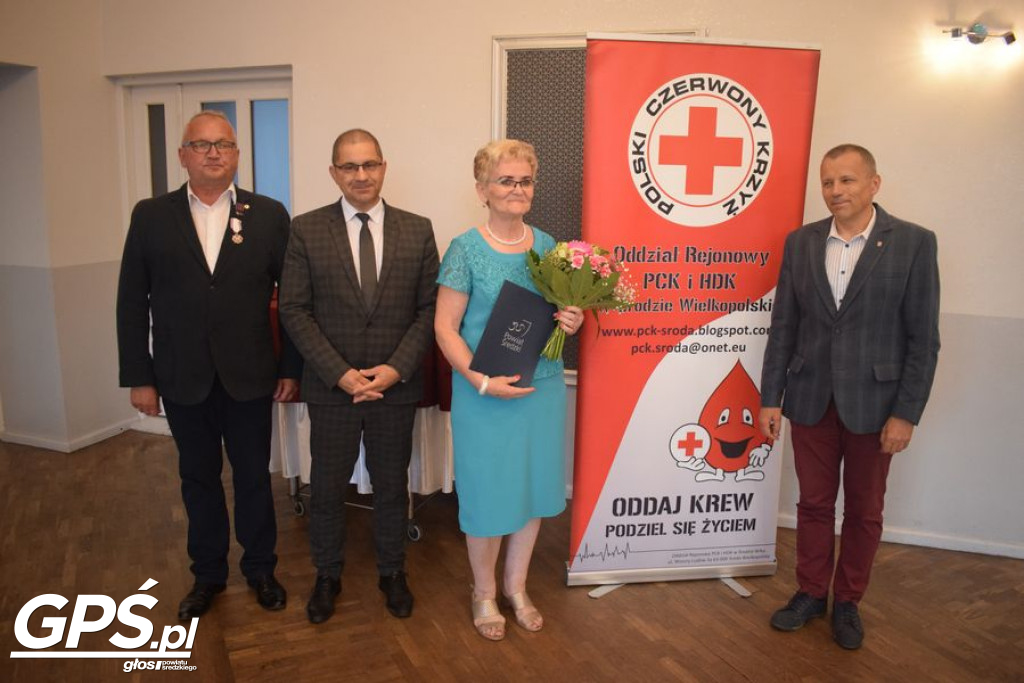 Odznaczyli zasłużonych krwiodawców