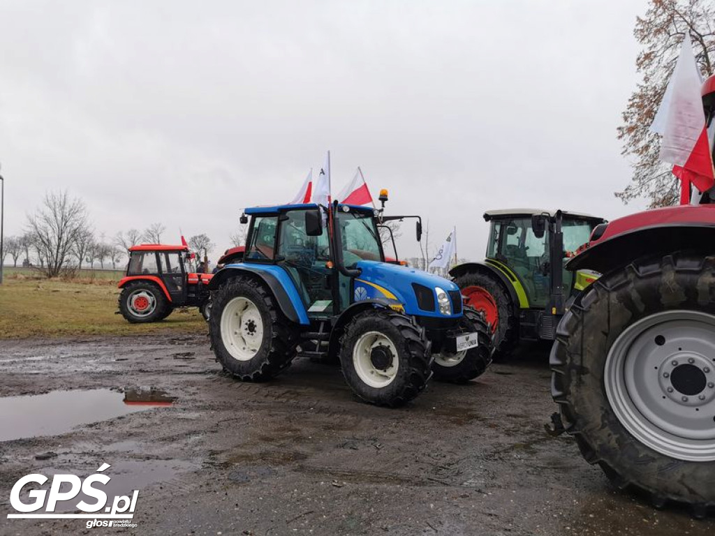 Protest rolników w Koszutach i na ulicach Środy!
