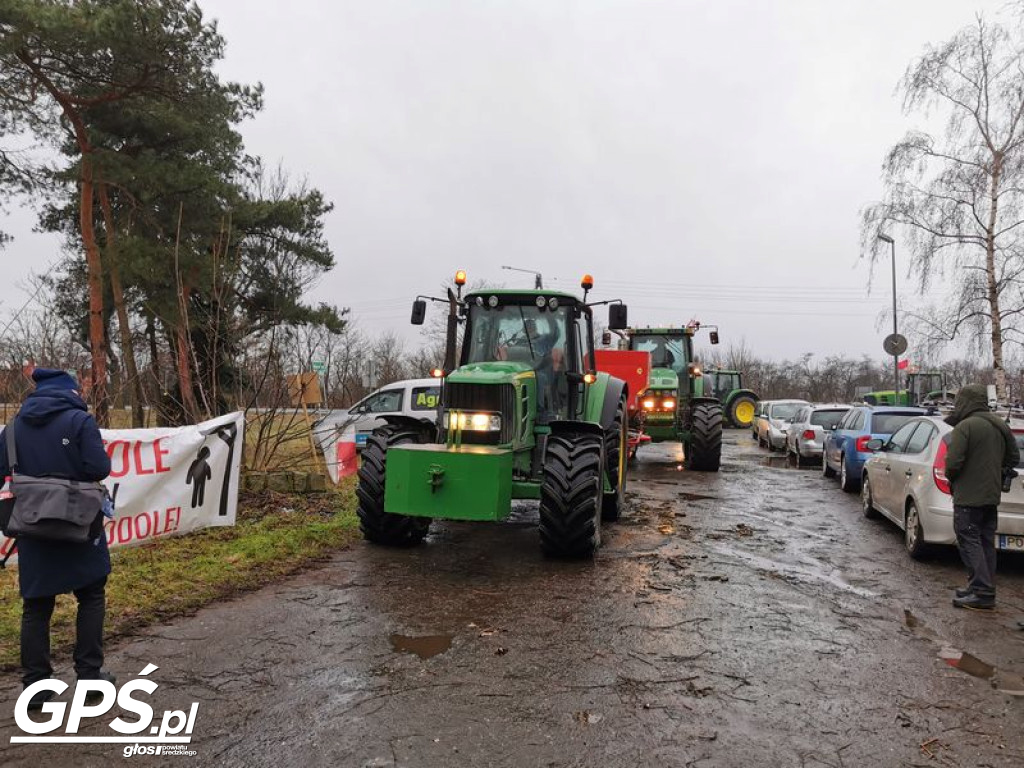 Protest rolników w Koszutach i na ulicach Środy!