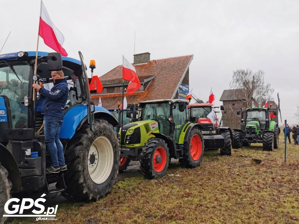 Protest rolników w Koszutach i na ulicach Środy!