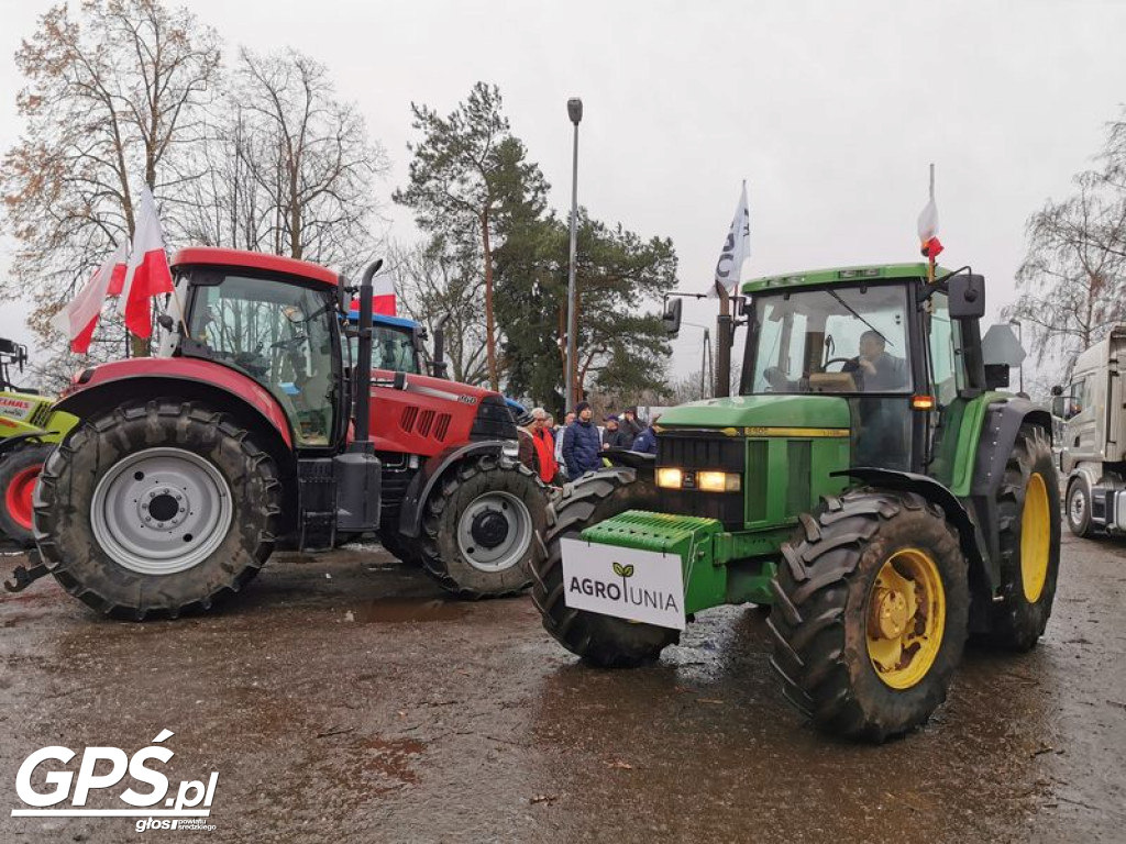 Protest rolników w Koszutach i na ulicach Środy!