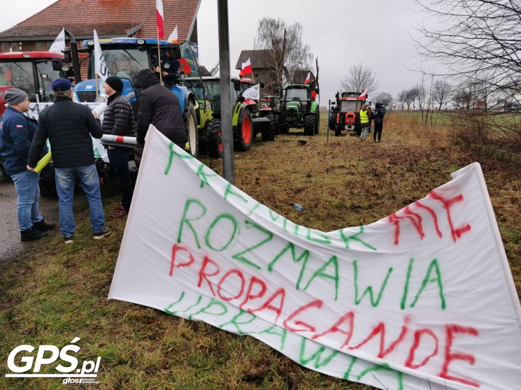 Protest rolników w Koszutach i na ulicach Środy!