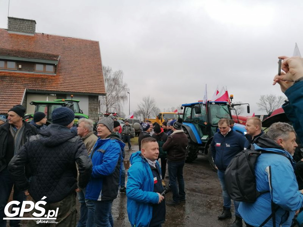 Protest rolników w Koszutach i na ulicach Środy!