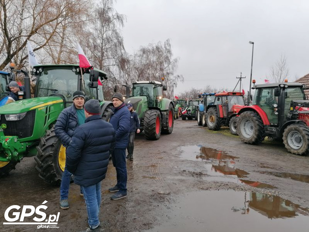Protest rolników w Koszutach i na ulicach Środy!