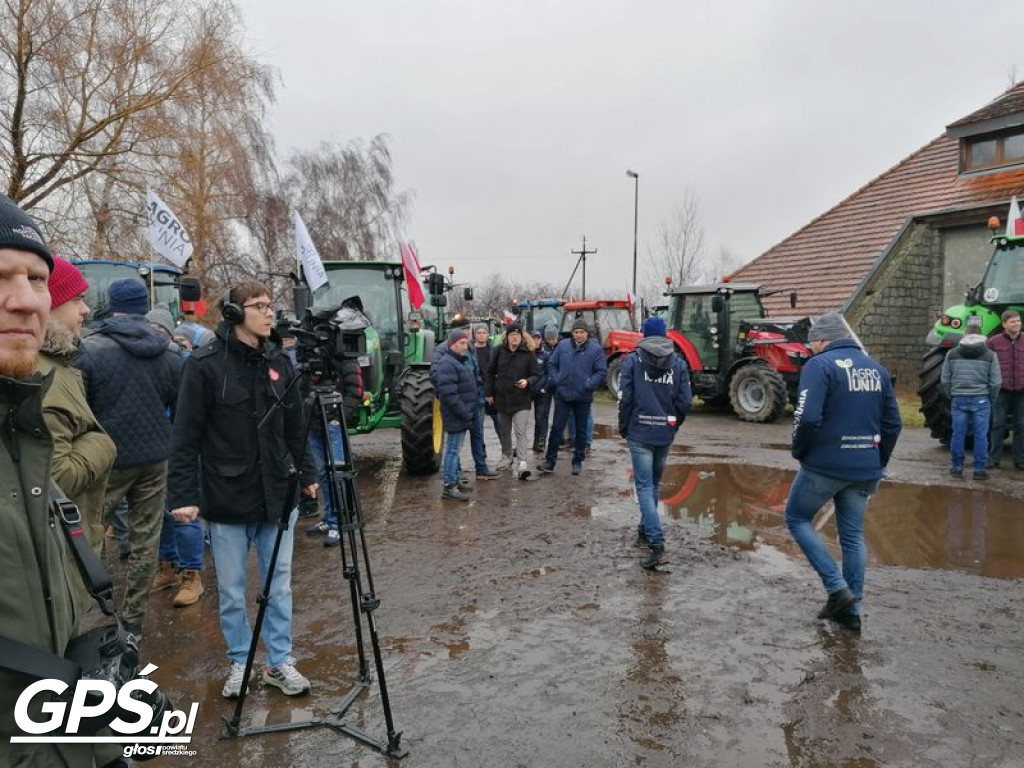 Protest rolników w Koszutach i na ulicach Środy!