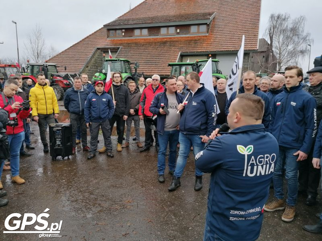 Protest rolników w Koszutach i na ulicach Środy!