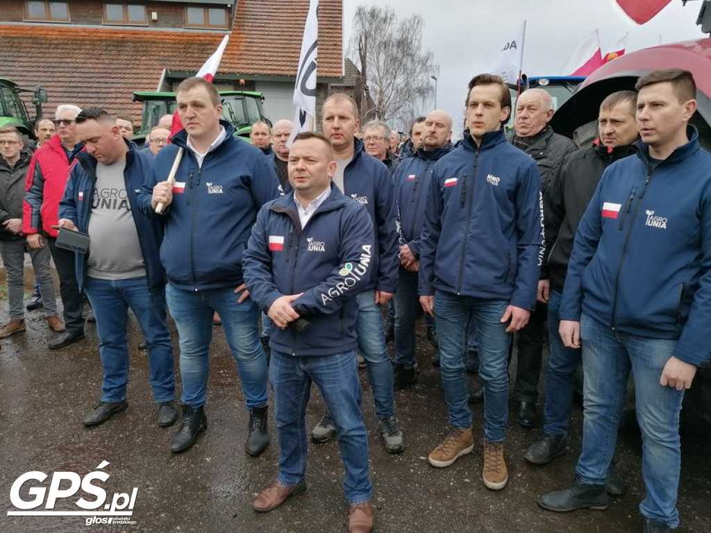 Protest rolników w Koszutach i na ulicach Środy!