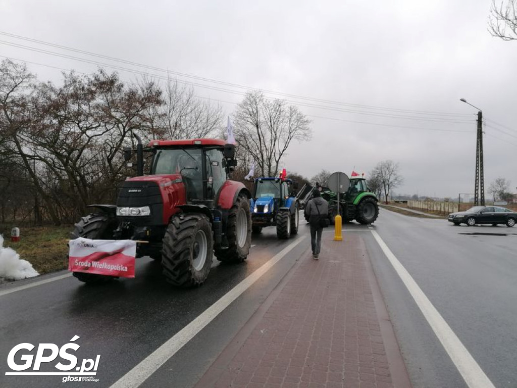 Protest rolników w Koszutach i na ulicach Środy!