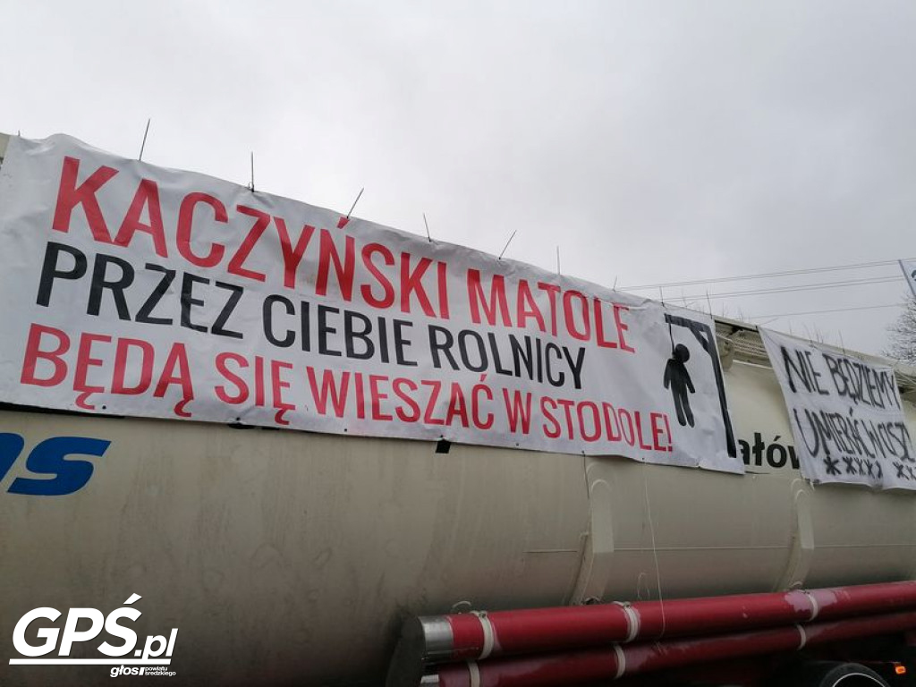 Protest rolników w Koszutach i na ulicach Środy!