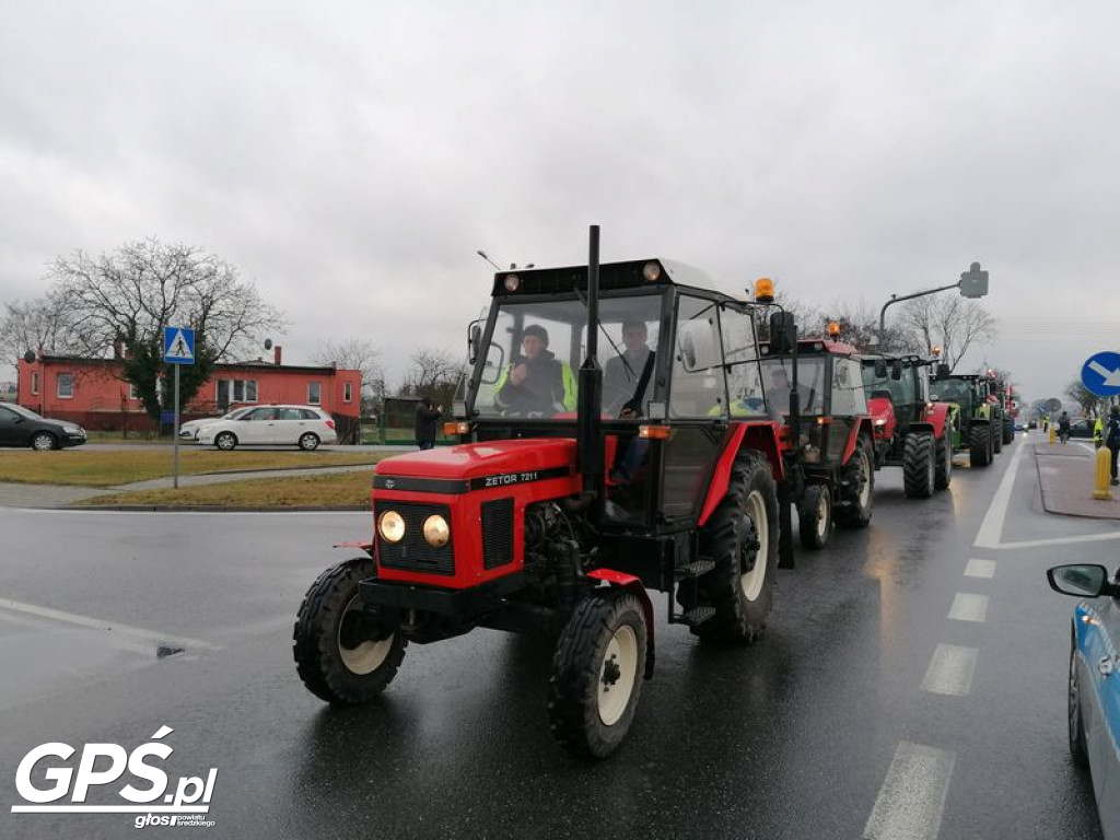 Protest rolników w Koszutach i na ulicach Środy!