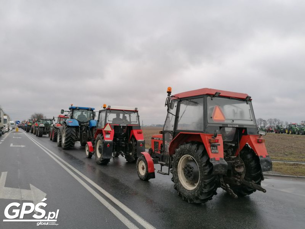 Protest rolników w Koszutach i na ulicach Środy!