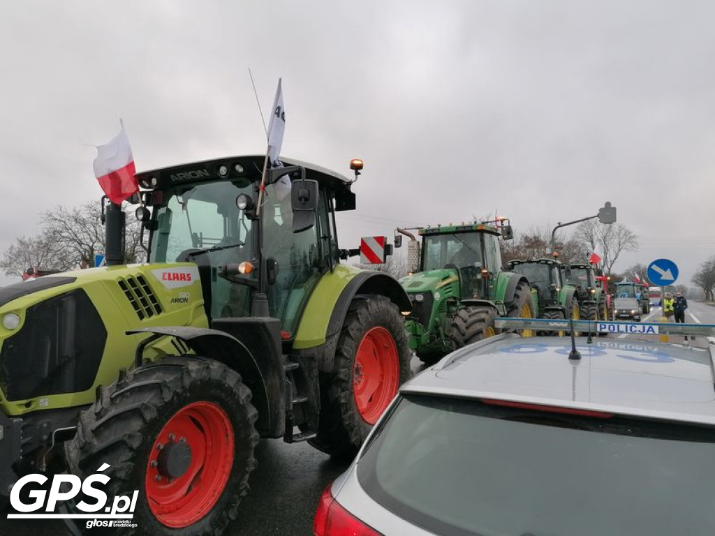 Protest rolników w Koszutach i na ulicach Środy!
