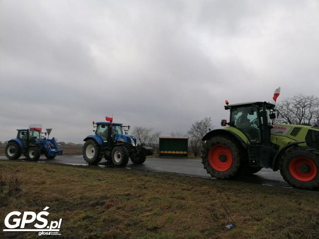 Protest rolników w Koszutach i na ulicach Środy!