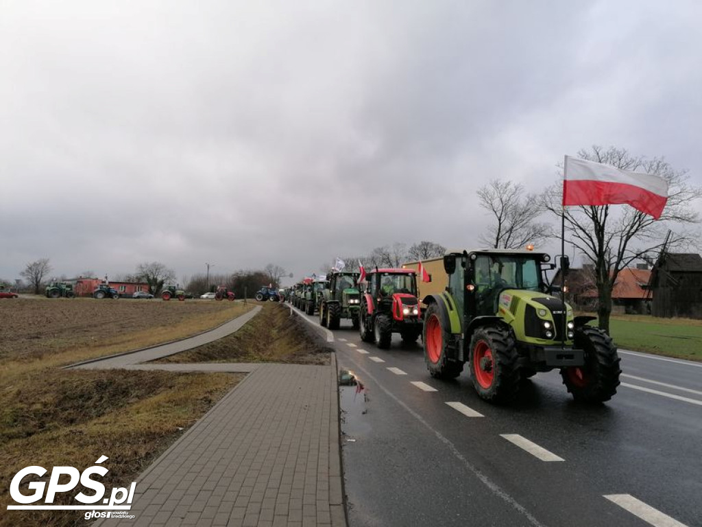 Protest rolników w Koszutach i na ulicach Środy!
