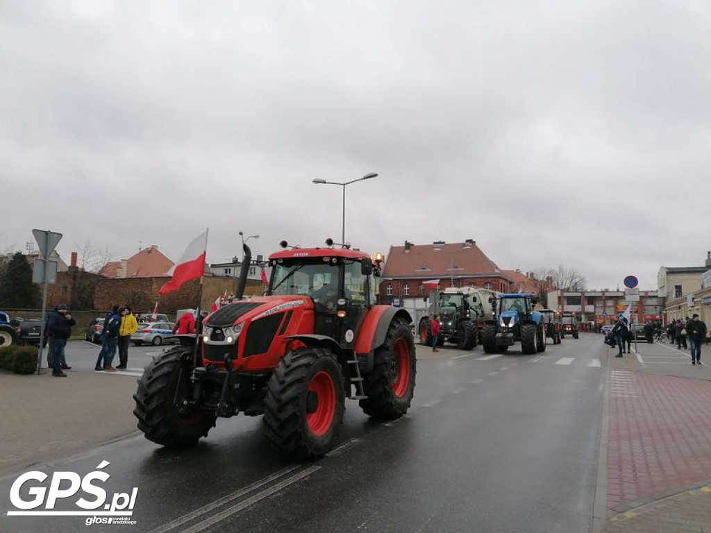 Protest rolników w Koszutach i na ulicach Środy!