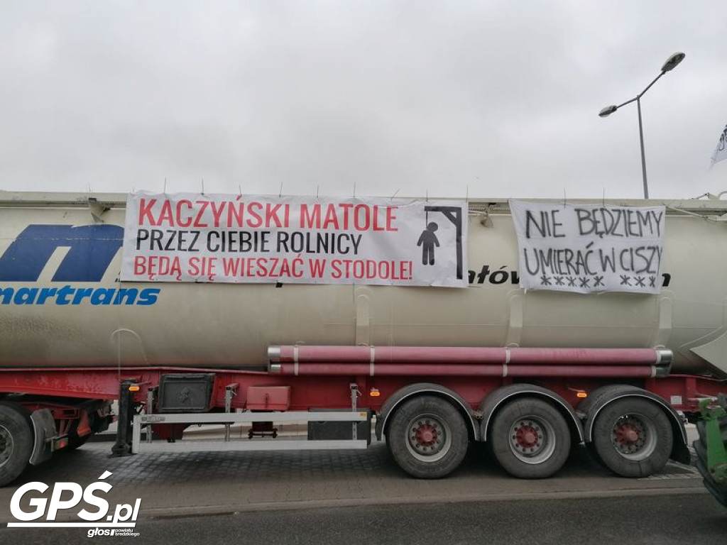 Protest rolników w Koszutach i na ulicach Środy!