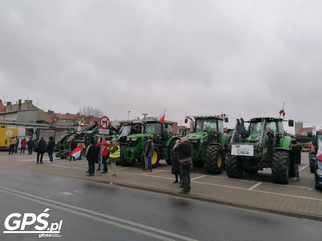 Protest rolników w Koszutach i na ulicach Środy!