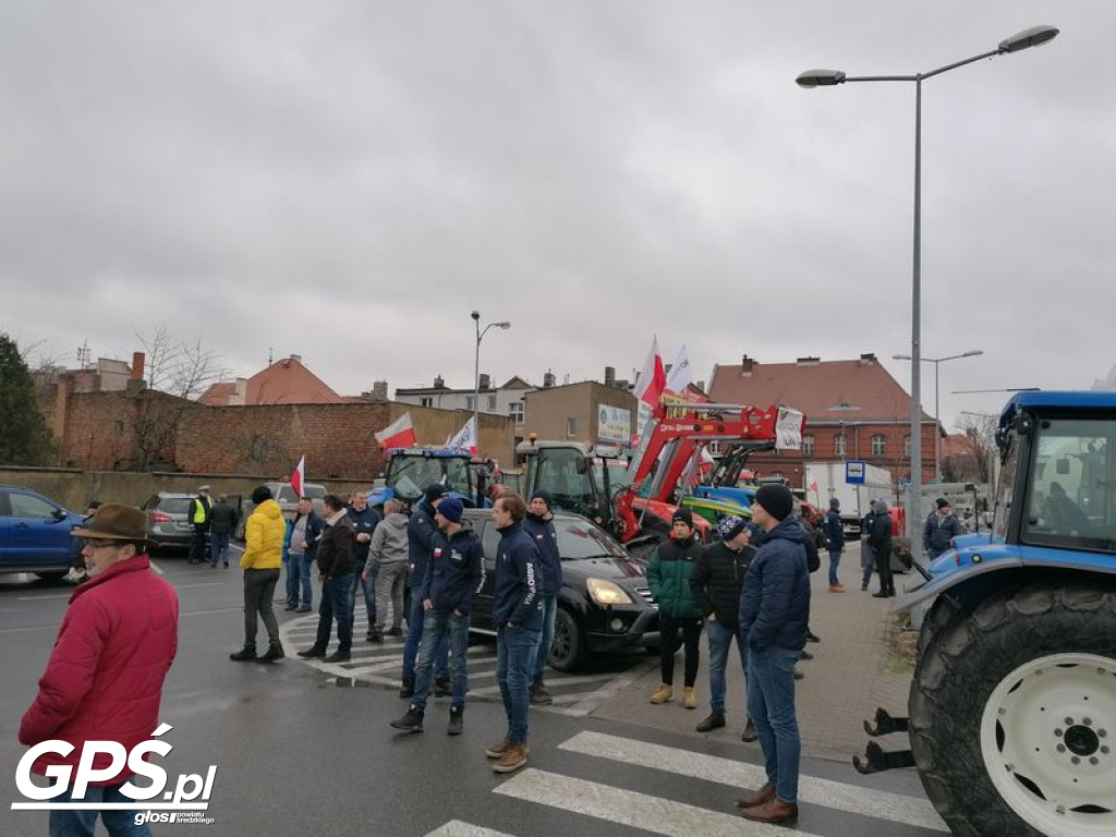 Protest rolników w Koszutach i na ulicach Środy!
