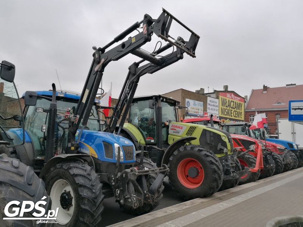 Protest rolników w Koszutach i na ulicach Środy!
