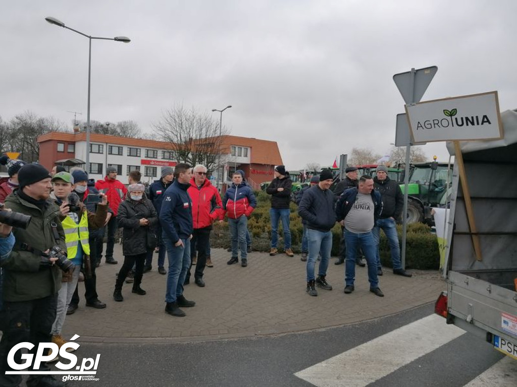 Protest rolników w Koszutach i na ulicach Środy!