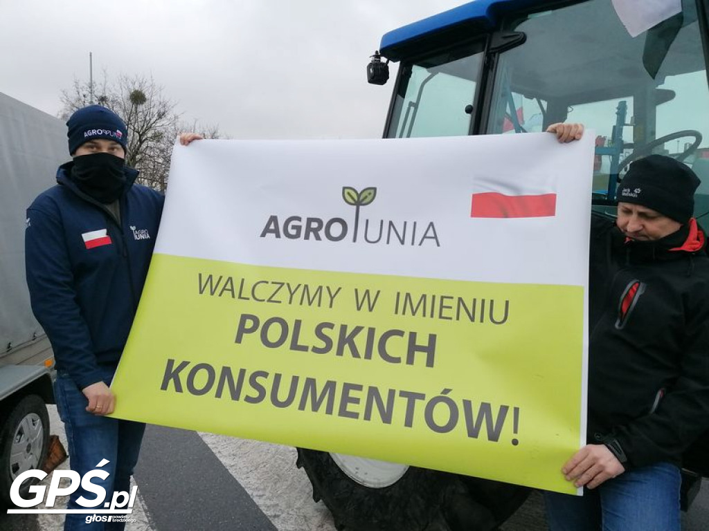 Protest rolników w Koszutach i na ulicach Środy!